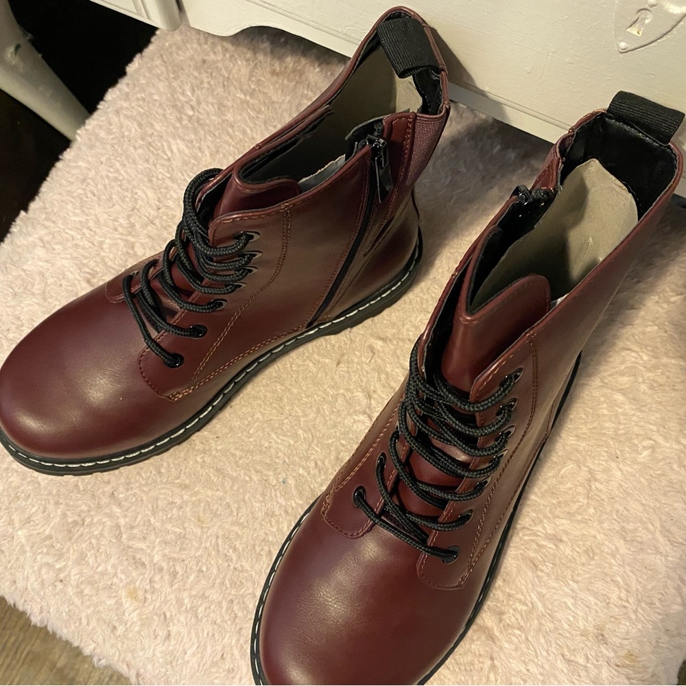- Combat boots